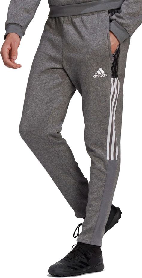 adidas broek heren grijs wit|adidas heren broek.